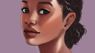 Drawing a portrait in Procreate #art #procreate #digitalart #speedpaint #portraitdrawing #artist