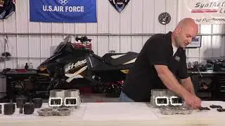 AMSOIL INTERCEPTOR Performance Testing in a Ski Doo E TEC Engine