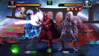 Magneto Buff Live 5/65 - Act 5 Ultron Boss - 13 Hits!?