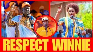 Drama As Bold Millie Odhiambo Shuts Down Crowd, Demands Respect for Winnie Odinga In Front Of Oburu.