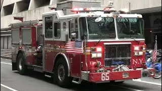 FDNY Engine 65 &ldquo;The Midtown Mob&rdquo; Responding