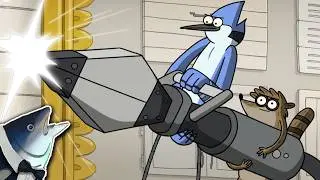 GARAGE DOOR | Regular Show Reaction