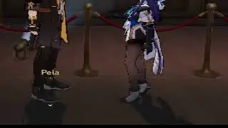 A shadow glitch in honkai star rail