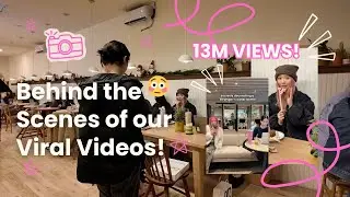 Как мы создаём наши вирусные видео! 💗 Закулисный взгляд на создание контента | Один день из жизни