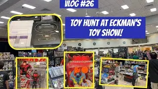 V26: Toy Hunt at Eckman’s Toy Show! Amazing Vintage Finds! Vintage Game Systems! Batman! TMNT!