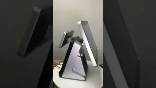 Single Touch Screen POS with a customer display screen