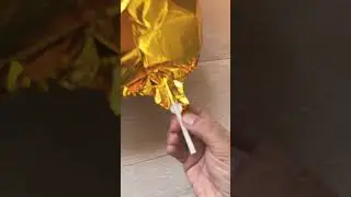 #deflation #foilballoons  how to deflate foil balloons Deflating these self-sealing valve