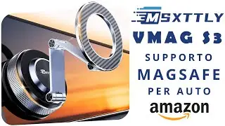 MSXTTLY VMAG-S3 supporto magnetico MagSafe per cellulare a ventosa per auto Amazon recensione