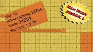 Splix.io 31,000 Highscore! - Dominating the Server in Splix.io