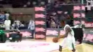 William Bullard first dunk in 2008 NCAA Dunk Contest