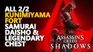 Kunimiyama Fort Samurai Daisho and Legendary Chest Assassin's Creed Shadows