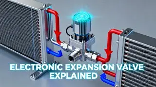 Electronic Expansion Valve Explained | Working Animation | EEV Working Principle in HVAC System