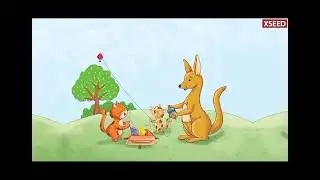Kiggey kitten flies a kite story .. || Kindergarten stories || Kids stories learning