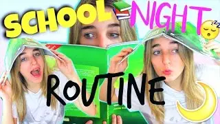 School Night Routine 2016-2017 ⎢Back to school routine