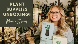 Modern Sprout Unboxing | Plant Supplies | Grow Kits and Grow Light