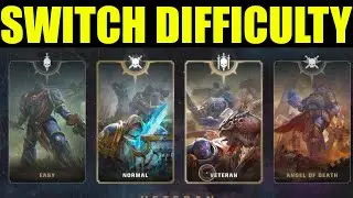 How to change difficulty in space marines 2