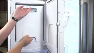 Removing ice bucket &ndash; French Door Bottom Freezer Refrigerators