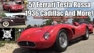 1957 Ferrari Testa Rossa, 1936 Cadillac For Gilda's Club