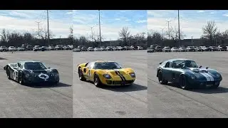 Simeone Museum Demo Driving Day Shelby Cobra Daytona Coupe and two Ford GT40s Saturday Jan-24-2026