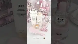 @Gisou hair care routine 🎀🍯#gisou #haircare #haircareroutine #haircareproducts #shortsvideo