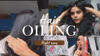 Stop Oiling Your Hair  the Wrong Way ! How to oil your hair correctly 🤔🪮🌞💗