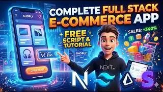Complete Next.js Full Stack E-Commerce Platform | Free Script & Tutorial (Tailwind, Prisma, Stripe)