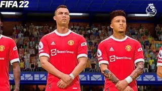 FIFA 22 | Everton vs Manchester United - 2021/22 Premier League English Season - Full Gameplay