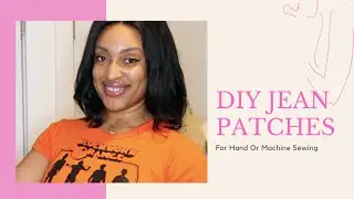 How To DIY Jean Patches | Save Your Favorite Jeans | Nic Hyl