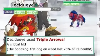 HISUIAN DECIDUEYE HAS THE MOST BROKEN SIGNATURE MOVE IN POK&Eacute;MON SHOWDOWN🦉