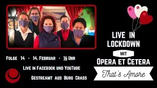 Zum 💘Valentinstag!💘 Live in Lockdown mit “That’s Amore” und einem 