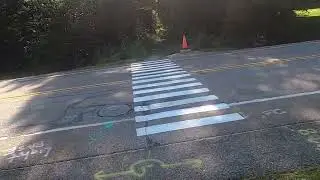 Biking the Cross Town Trail - Gorham, Maine