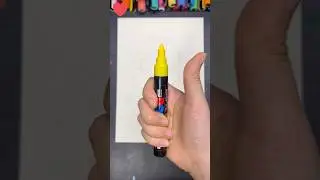Drawing Minions with Posca Markers!#minions #art #posca