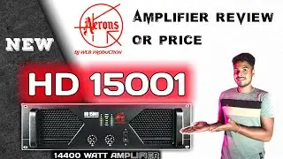 Areons HD-15001 Bass Amplifier Price And Review //     14200 Watt Amplifier Very ￼Danger 😱￼￼/@djweb