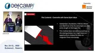 The Anatomy of Wiper Malware at DefCamp 2022
