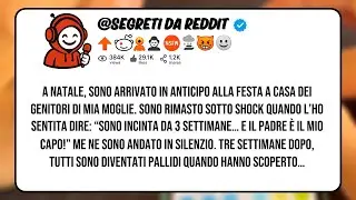 A NATALE, SONO ARRIVATO IN ANTICIPO ALLA FESTA A CASA DEI GENITORI DI MIA MOGLIE…
