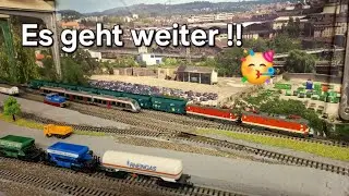 Endlich geht’s weiter !!! / Modeleisenbahn Spur N (Unfassbar)