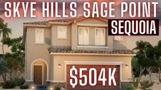 Sequoia at Skye Hills Sage Point Las Vegas New Homes for Sale | $504K | 5 BR 3.5 BA Near Summerlin