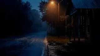 Soothing Heavy Rain for Deep Sleep | Meditation | Relaxation | Stress Relief