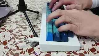 Program Fat with SA keycaps sound test