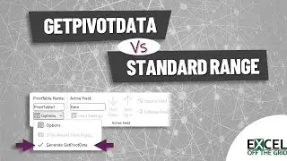 EASILY toggle between Standard & GetPivotData in Excel | Excel On The Go