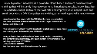 Inbox  Equalizer Review make money online for beginners  Watch this Inbox   demo before you buy 🔥