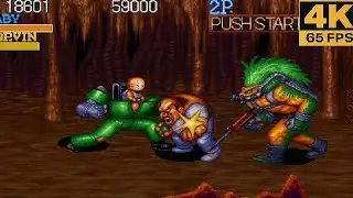 Captain Commando 1991 (ARCADE) All Bosses Videojuegos 4K Walkthrough
