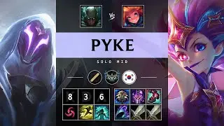 Pyke Mid vs Zoe - KR Challenger Patch 25.12