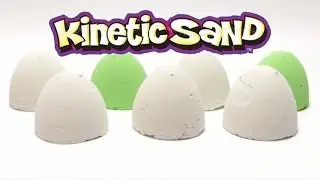 Kinetic Magic Sand Surprise Eggs with Toys Video - Hello Kitty, Monsters, Filly