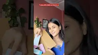 Trying affordable Skincare and makeup 🔥