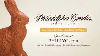 Philadelphia Candies Easter Chocolate Eggs and Bunnies