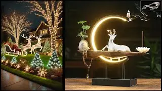 Christmas Light D&eacute;cors & Sculptures | Holiday Design Ideas | Wall Lighting  Ideas 2024 | I.A.S.