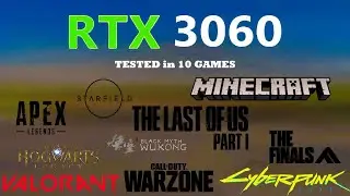 RTX 3060 + i5-12400F | 10 Games Tested | 1080p