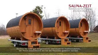 Anlieferung der ersten Mobilsaunen f&uuml;r SAUNA-ZEIT.de