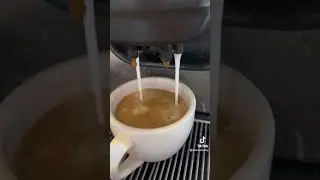 Espresso machine at breakfast buffet in Korea #rainaiscrazy
